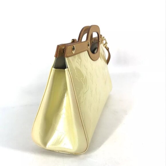 LOUIS VUITTON M91374 MonogramVernis Roxbury Drive Bag Handbag 2WAY Shoulder Bag - Picture 3 of 16